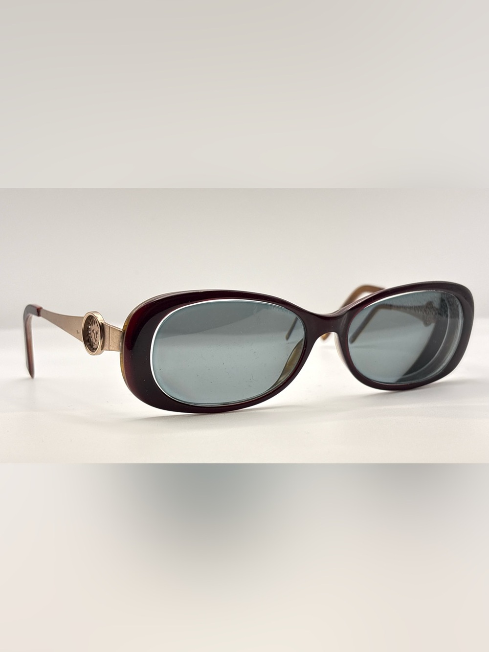 Anne Klein AK3155 Purple Oval Sunglasses Frames Only